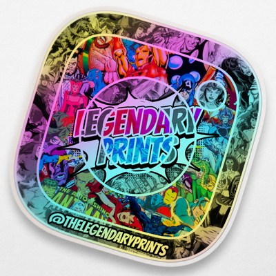 Holographic Stickers - Die Cut