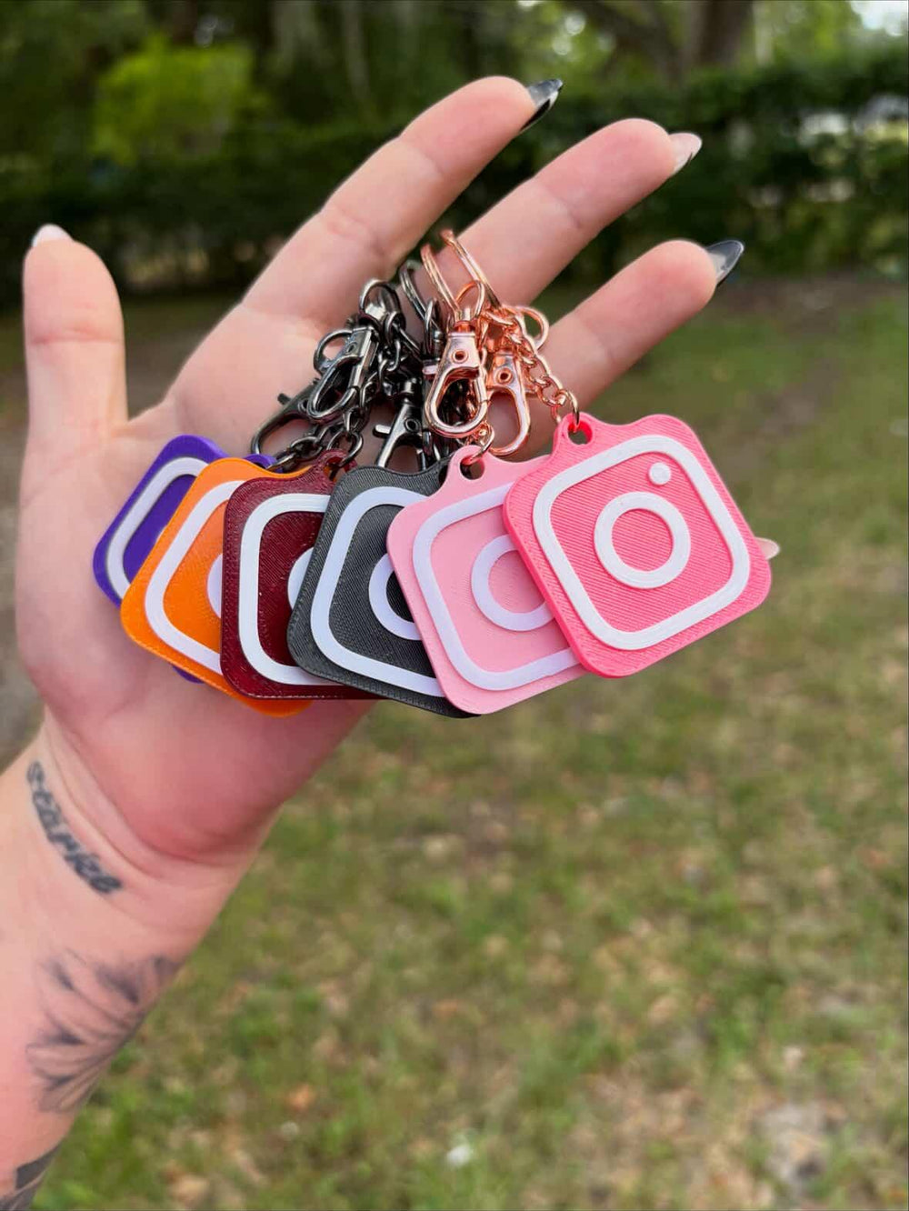 Custom Facebook Tap Keychains
